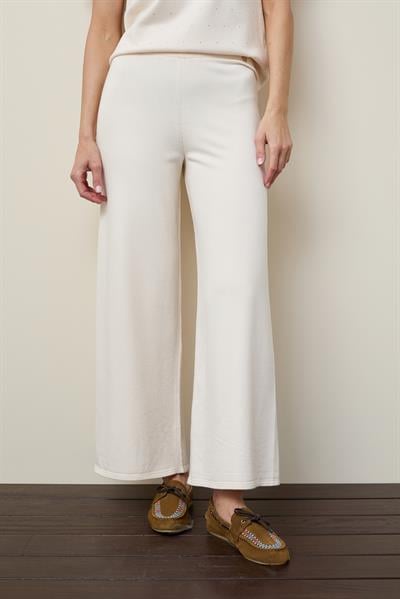 Брюки с высокой талией и широкими штанинами PNT12736KEMİK