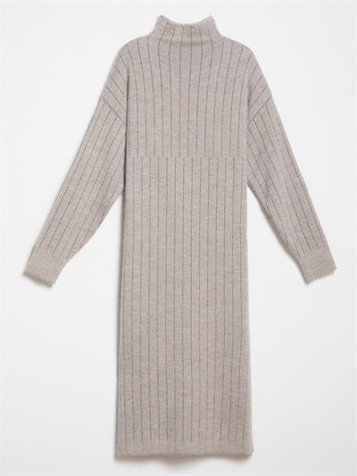 Платье из смесовой шерсти с матовым эффектом и металлизированной нитью ELB8354BEJ