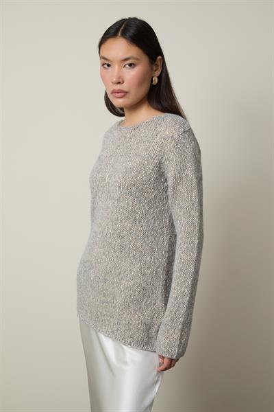 Свитер из шерстяной смеси с воротниковой деталью KZK13594TAŞ