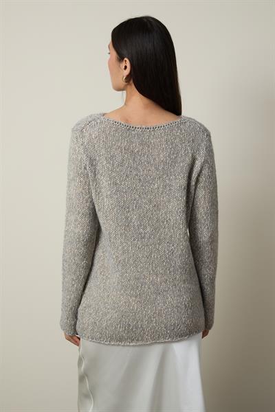 Свитер из шерстяной смеси с воротниковой деталью KZK13594TAŞ