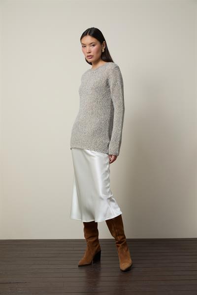 Свитер из шерстяной смеси с воротниковой деталью KZK13594TAŞ