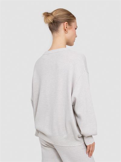 Система Свитер с вырезом из смесей шерсти и кашемиры KZK6442TAS