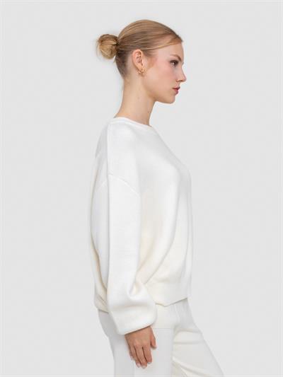 Система Свитер с вырезом из смесей шерсти и кашемиры KZK6442KEMIK