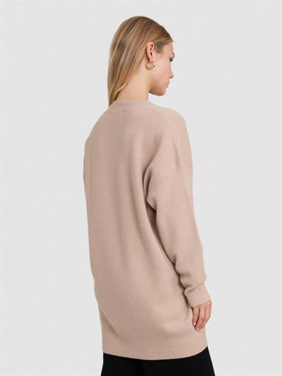 Туника из смеси шерсти и кашемира с V-образным вырезом TNK7274BEJ