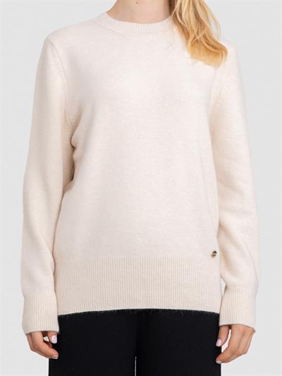 Свитер из ангоры с круглым вырезом KZK8708BEJ