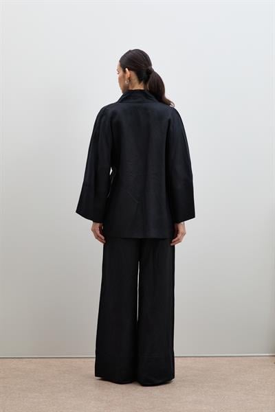 %100 Keten Oversize Kimono