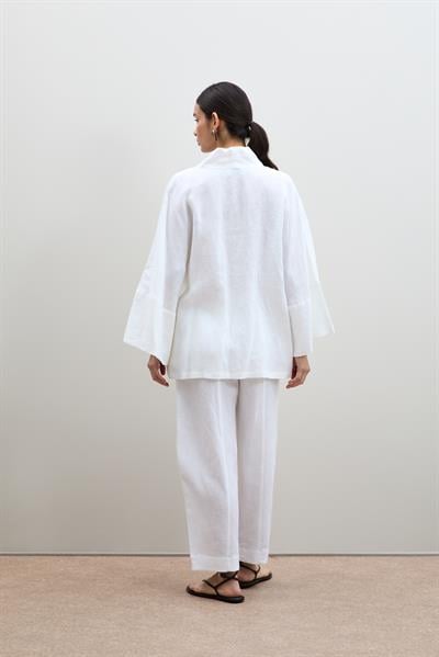 %100 Keten Oversize Kimono