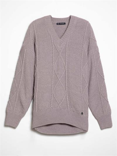 Alpaca Blend V-Neck Sweater