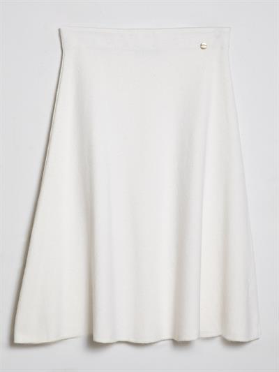 Angora and Organic Cotton Blend Skirt