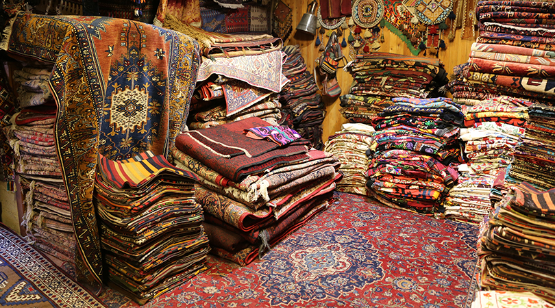A detailed review of carpet and rug designs with ethnic patterns unique to Anatolia.