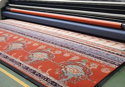 What is digital printed rug?