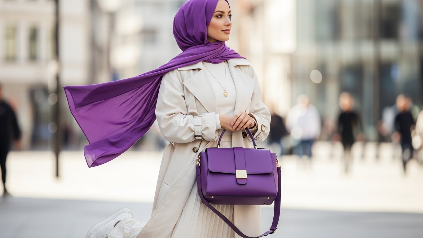 Mor Çanta Nasıl Kombinlenir?