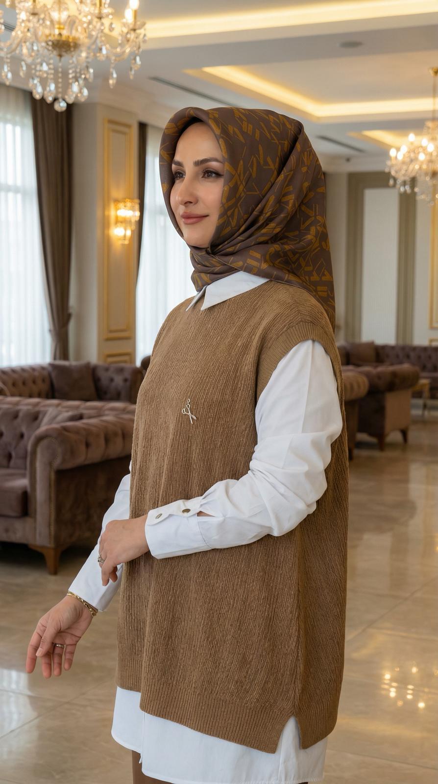 Aker İpek Eşarp - 2025-2026 Sonbahar Kış 9066701-333 - Sura