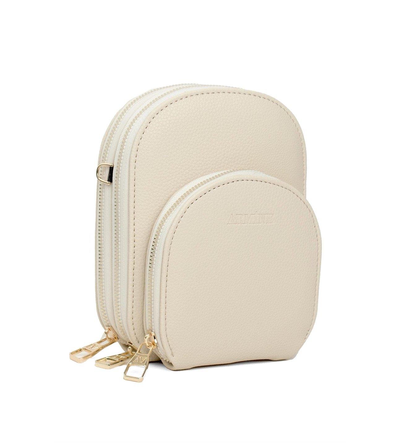 Armine 384 Kadın El Çantası Krem
