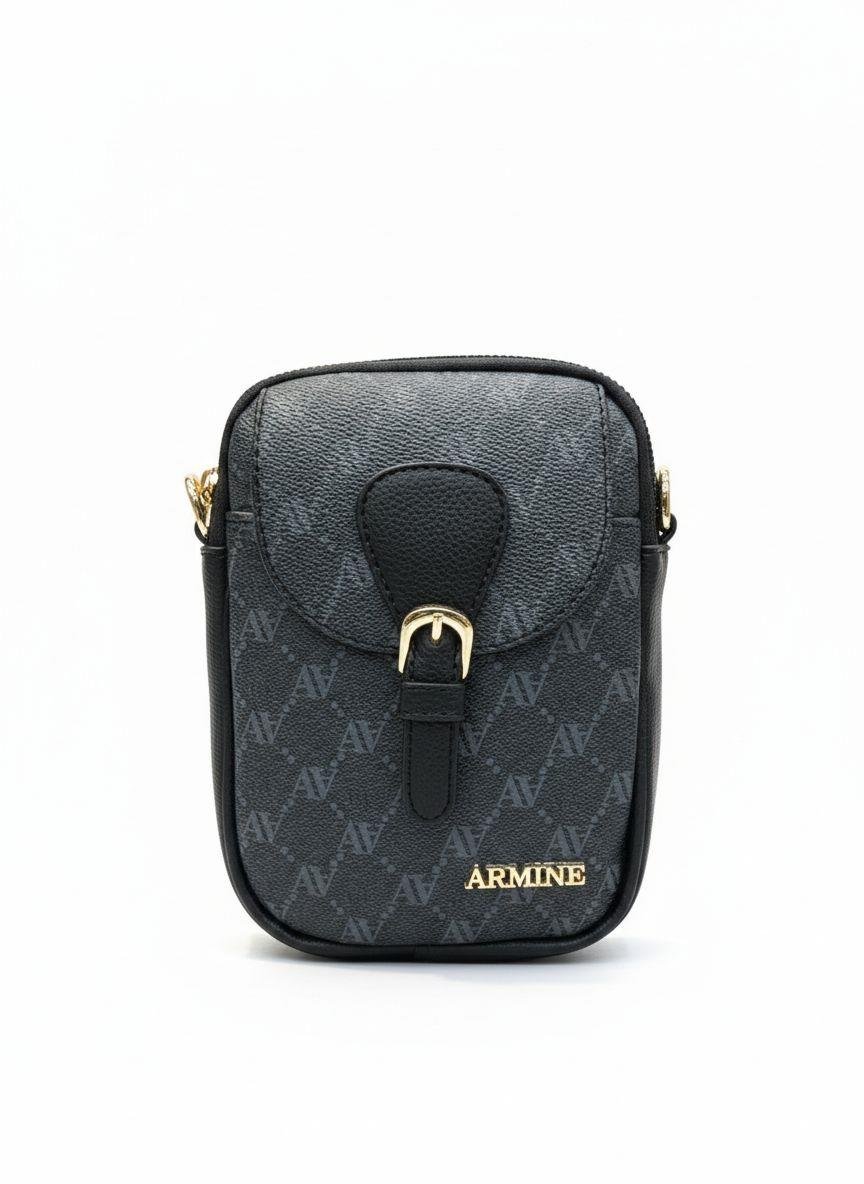 Armine 406 Bayan Çanta Siyah Noktalı