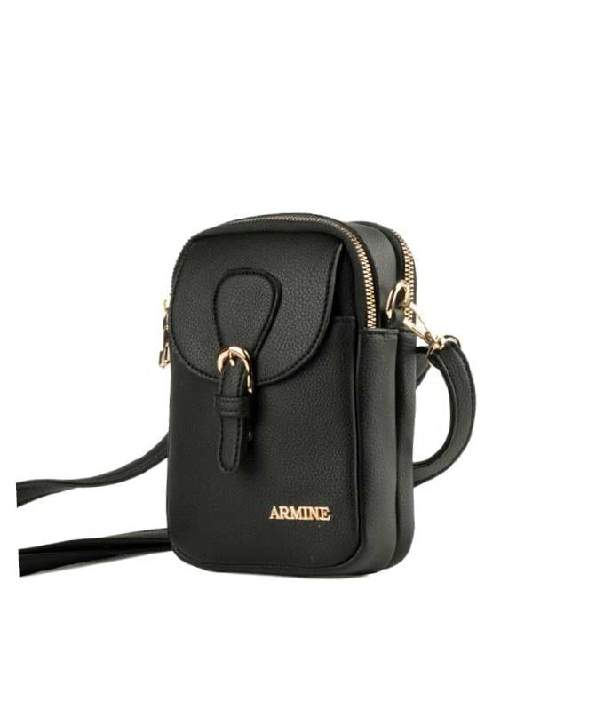 Armine 406 Bayan Çanta Siyah Pia