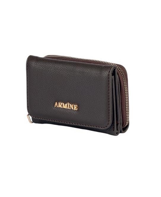 Armine C11 Bayan Cüzdan Kahve Pia