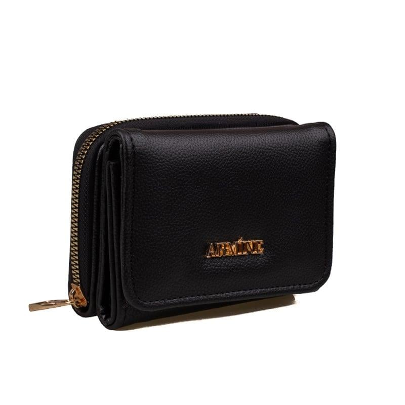 Armine C11 Bayan Cüzdan Siyah Pia
