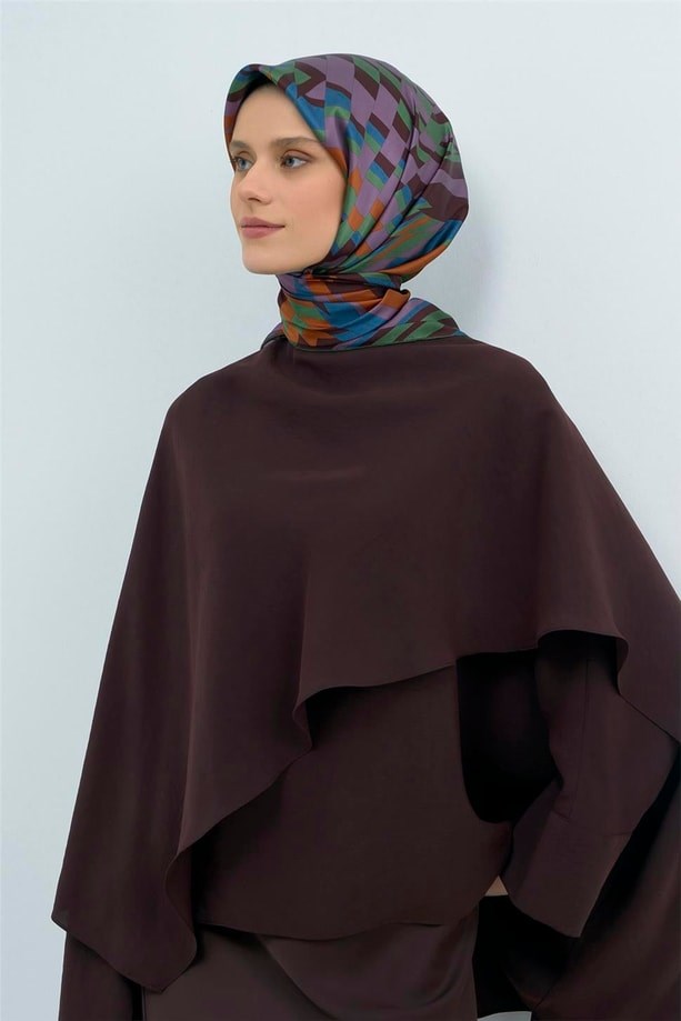Armine Saf İpek Sura Eşarp 9507D 53