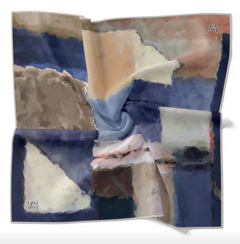 LEVİDOR Tivil İpek Eşarp 1162-93