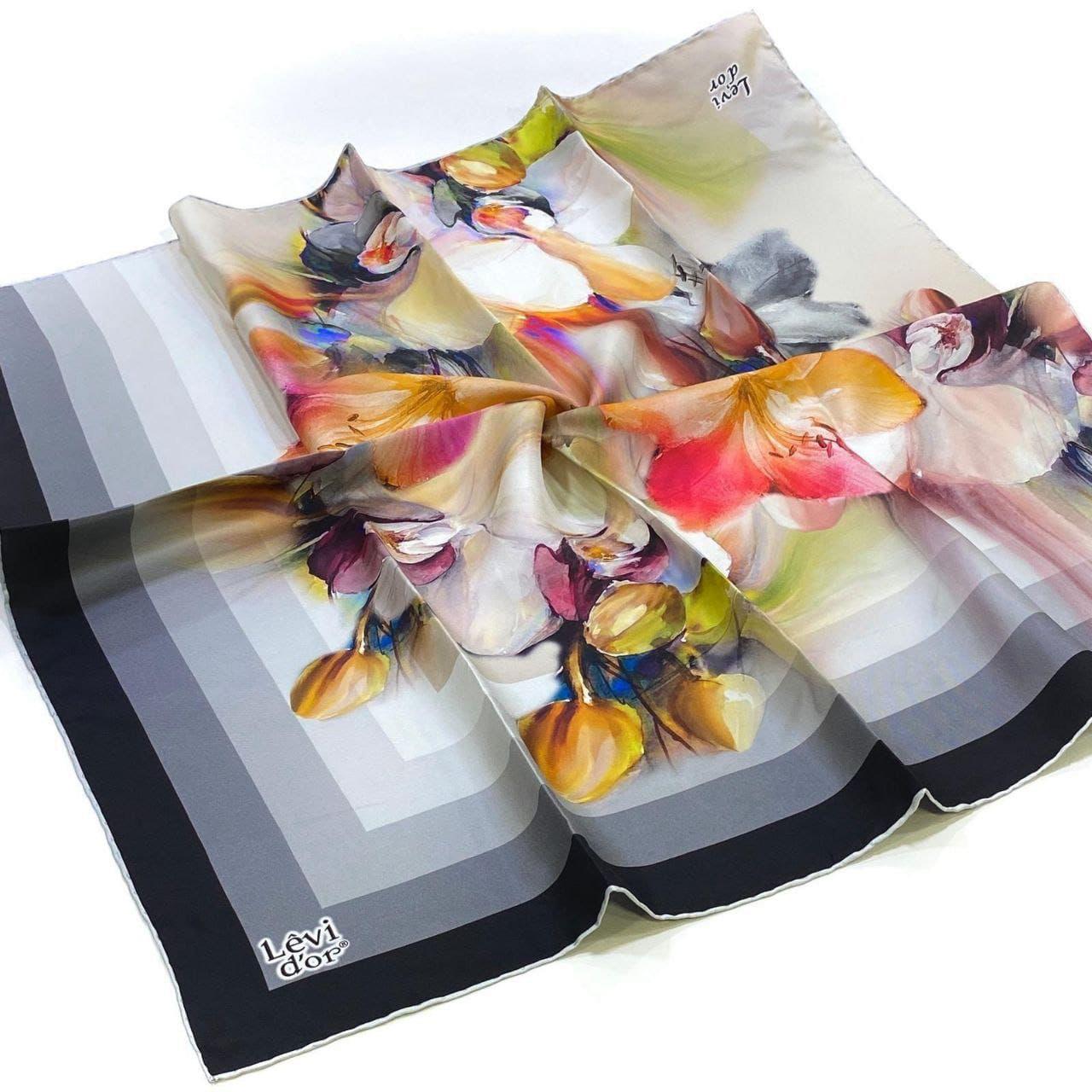 LEVİDOR Tivil İpek Eşarp 1245