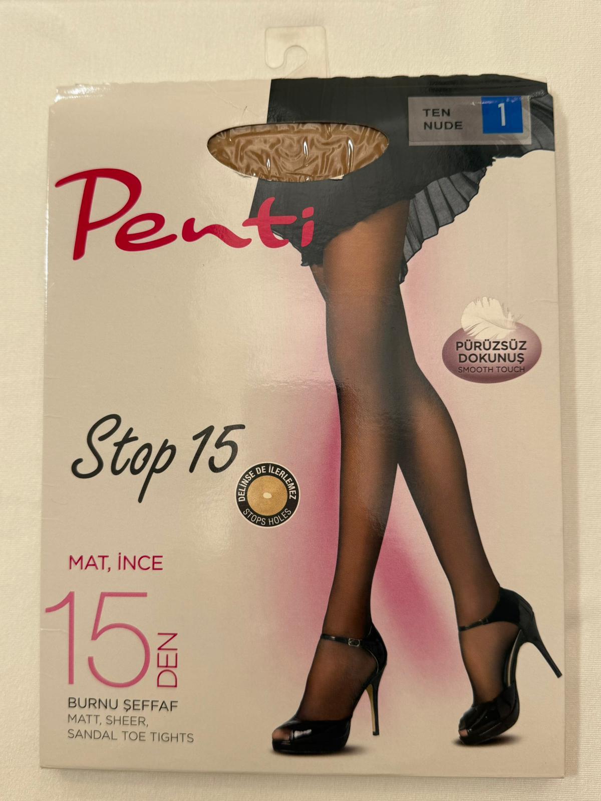 Penti Stop 15 Ten Külotlu Çorap - Pentilicious