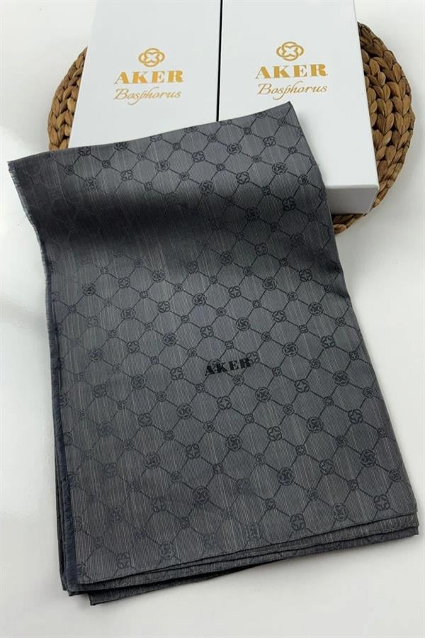 Aker Monogram Pamuk İpek Şal 8935979 - 974