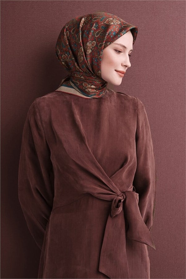 Armine Saf İpek  Eşarp 9609D 03