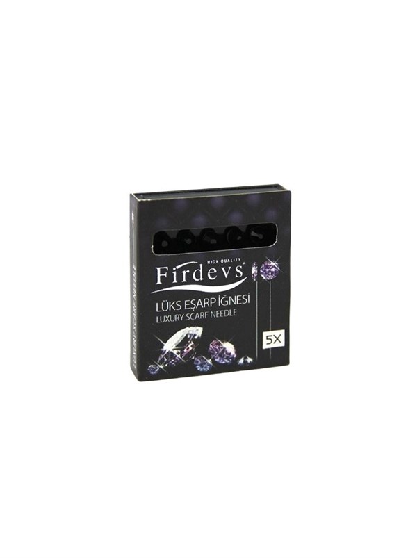Firdevs Lüks Taşlı Eşarp İğnesi