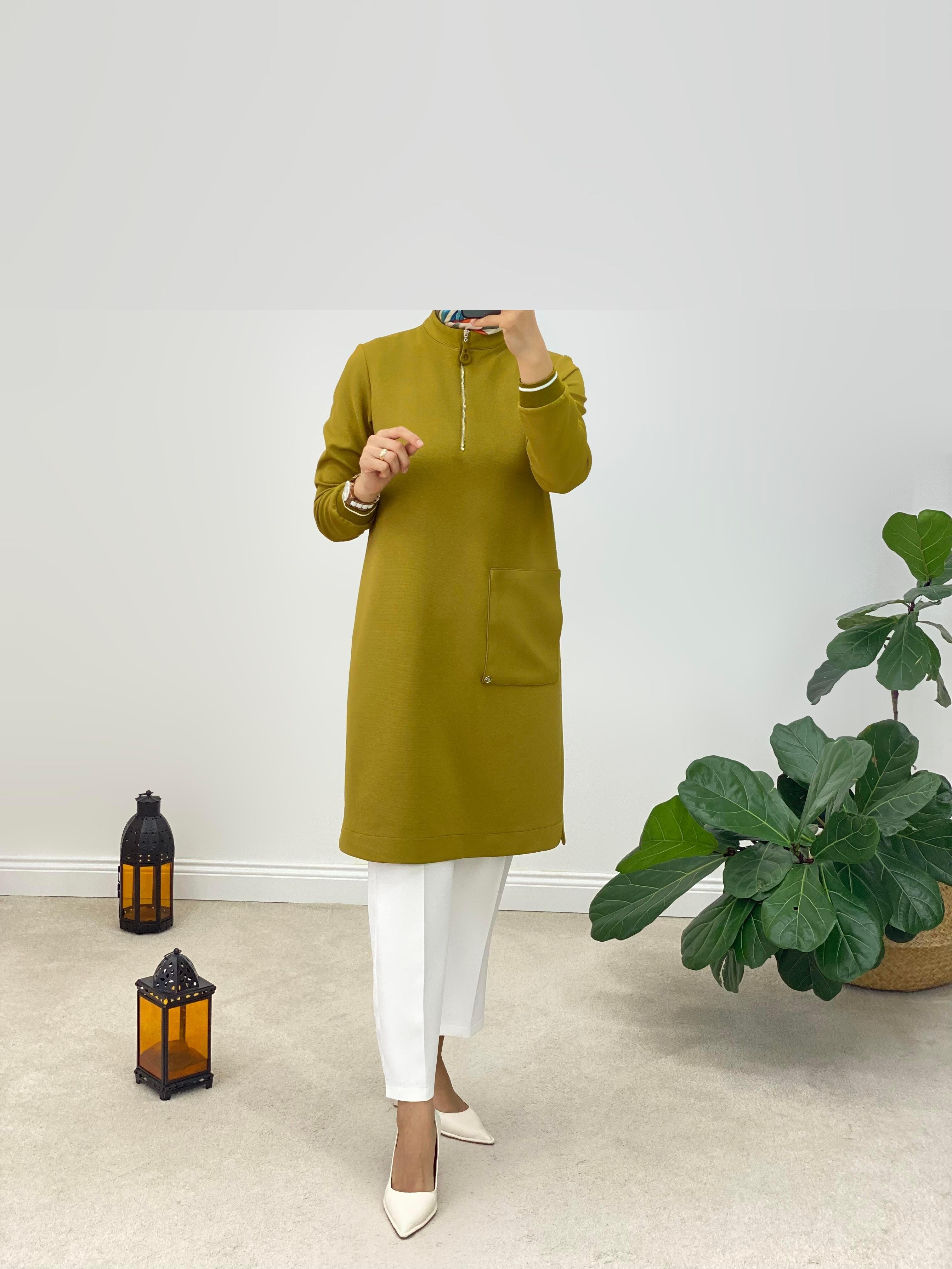 Armine Trend Tunik Olive 23KT439