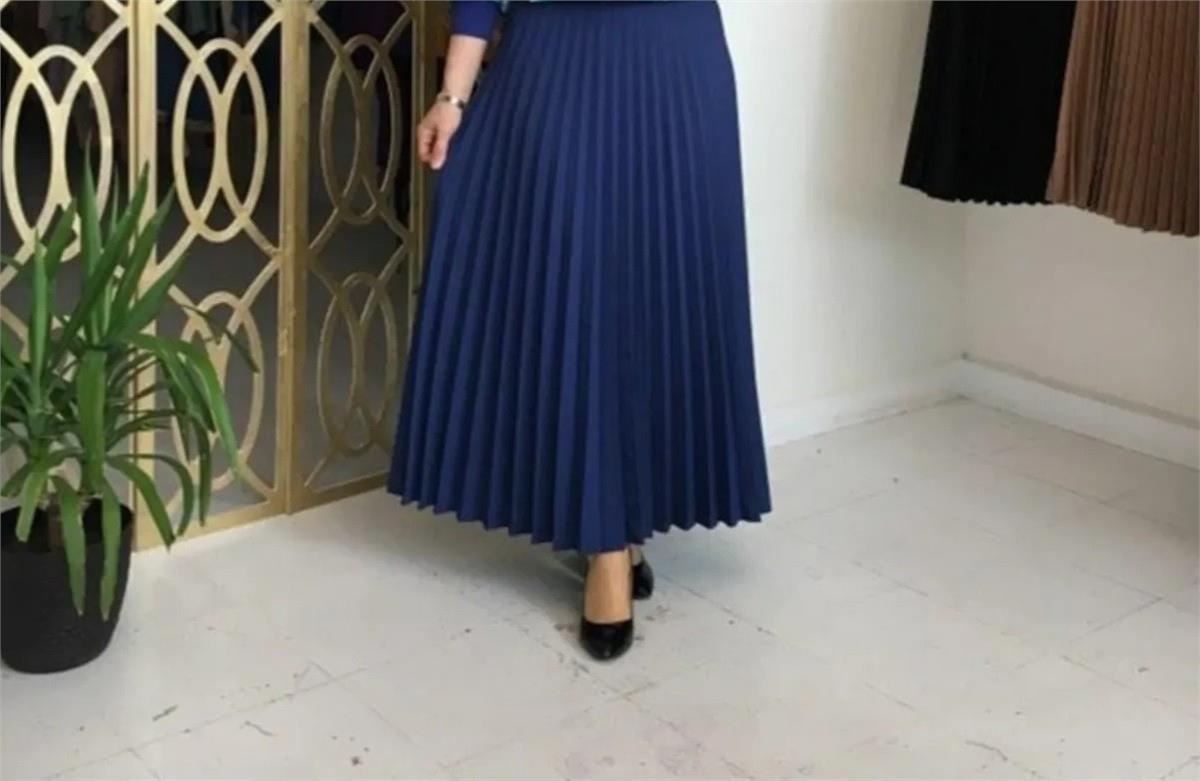 23YT111 Armine Piliseli Etek 23YT105 İndigo