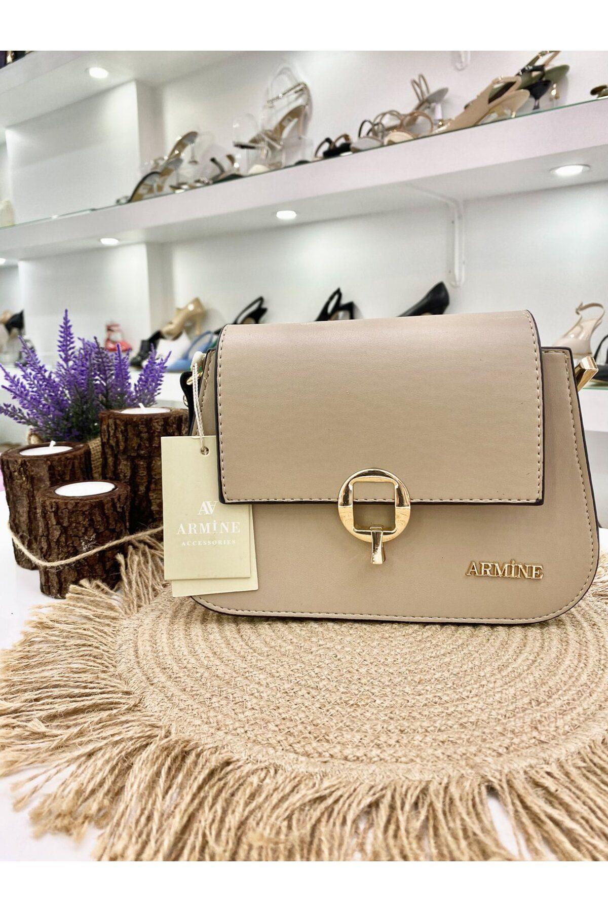 Armine 329 Bayan Çanta Vizon