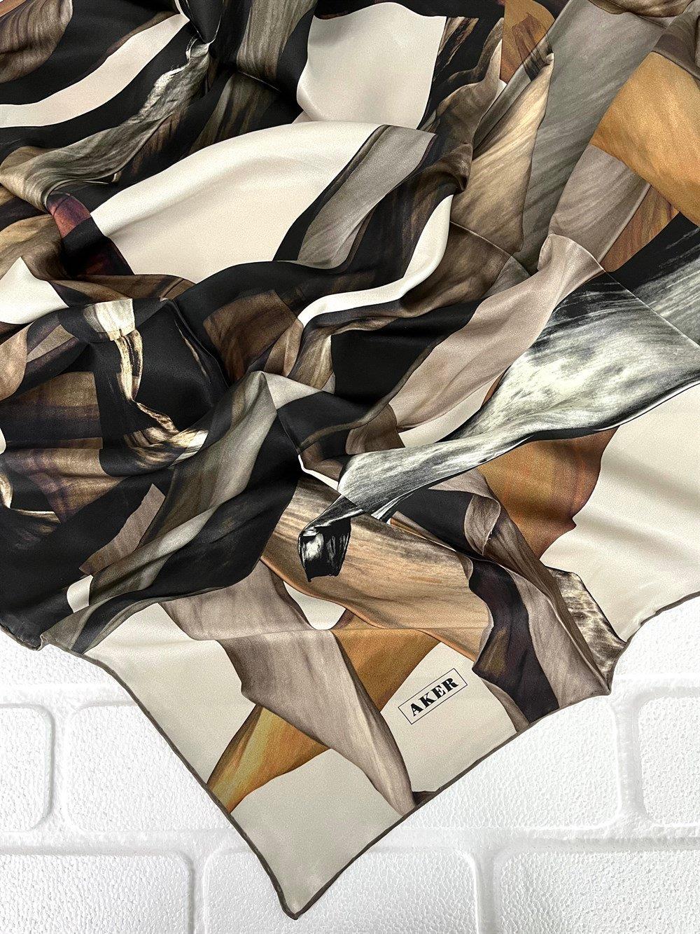 AKER Nostalji Sura İpek Eşarp 6812701 332