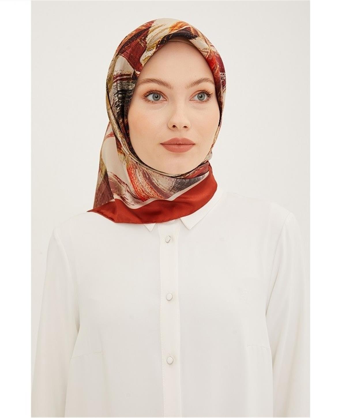 Armine 2023 İlkbahar-Yaz Sura İpek Eşarp 23YA8932 54