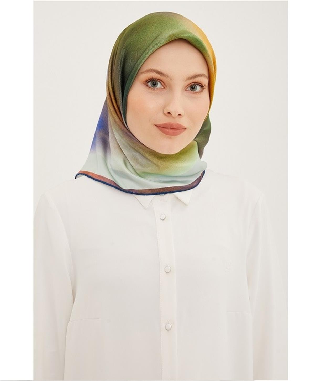 Armine 2023 İlkbahar Yaz Sura İpek Eşarp 23YA8927 42