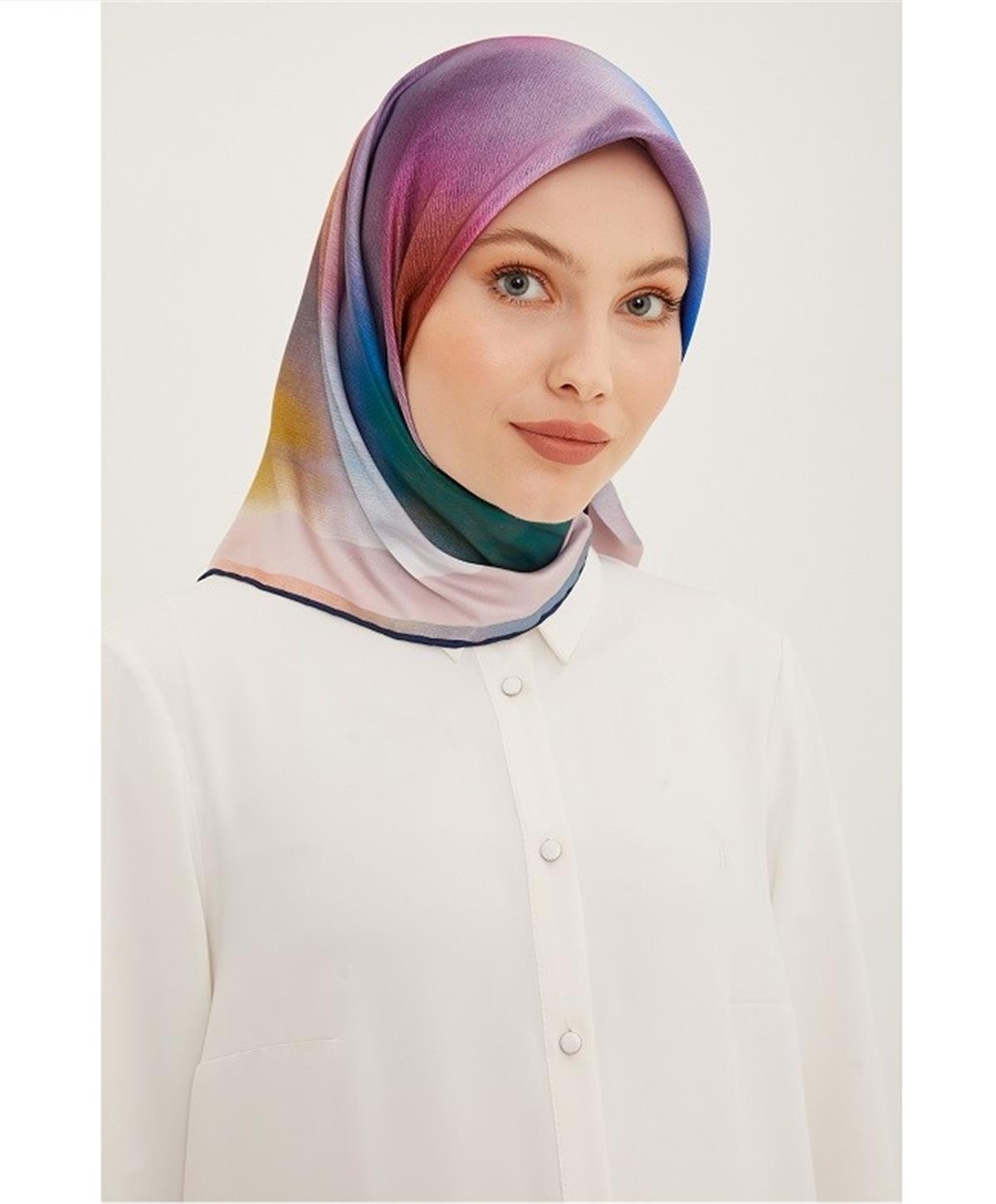 Armine 2023 İlkbahar Yaz Sura İpek Eşarp 23YA8927 36
