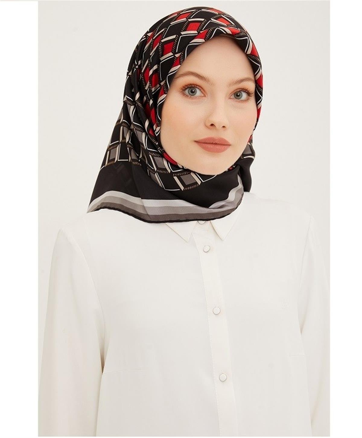 Armine 2023 İlkbahar Yaz Sura İpek Eşarp 23YA8913 32