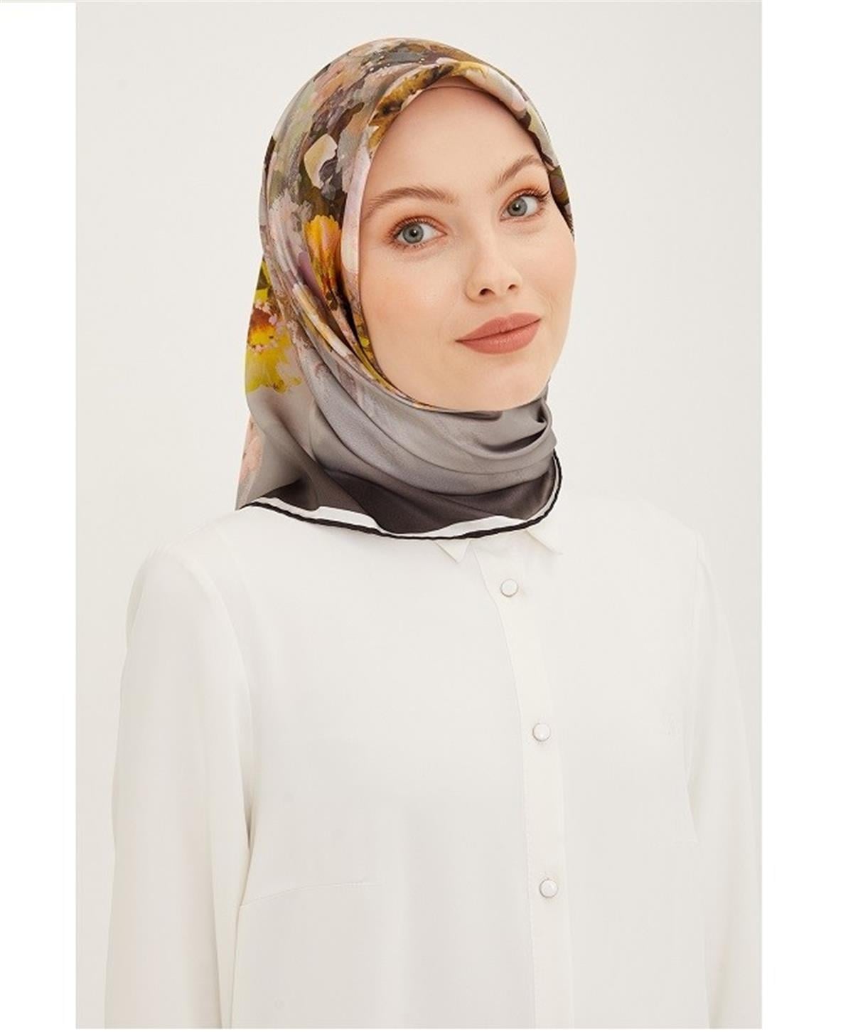 Armine 2023 İlkbahar Yaz Sura İpek Eşarp 23YA8949 55