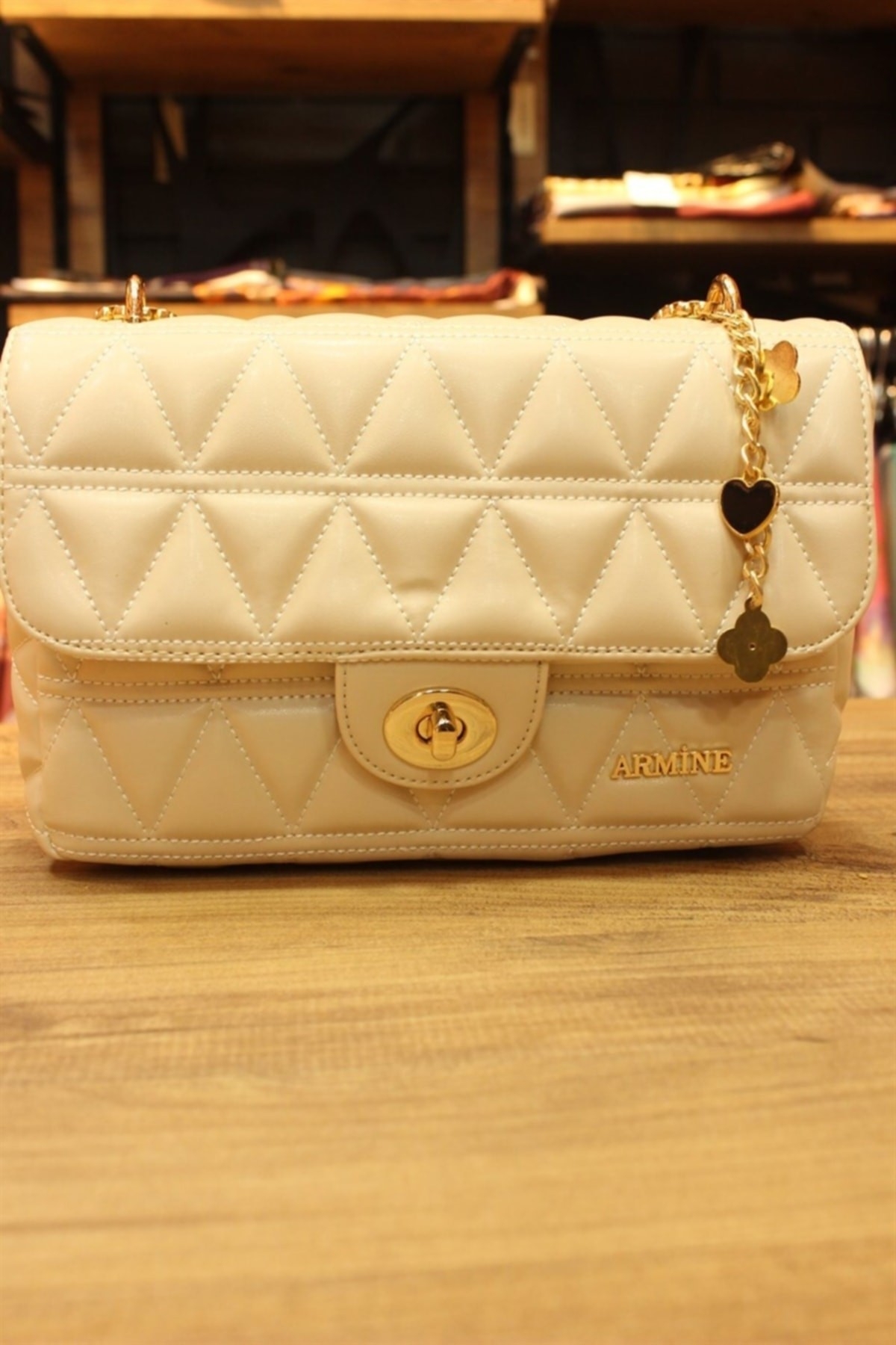Armine 310 Bayan Çanta Krem