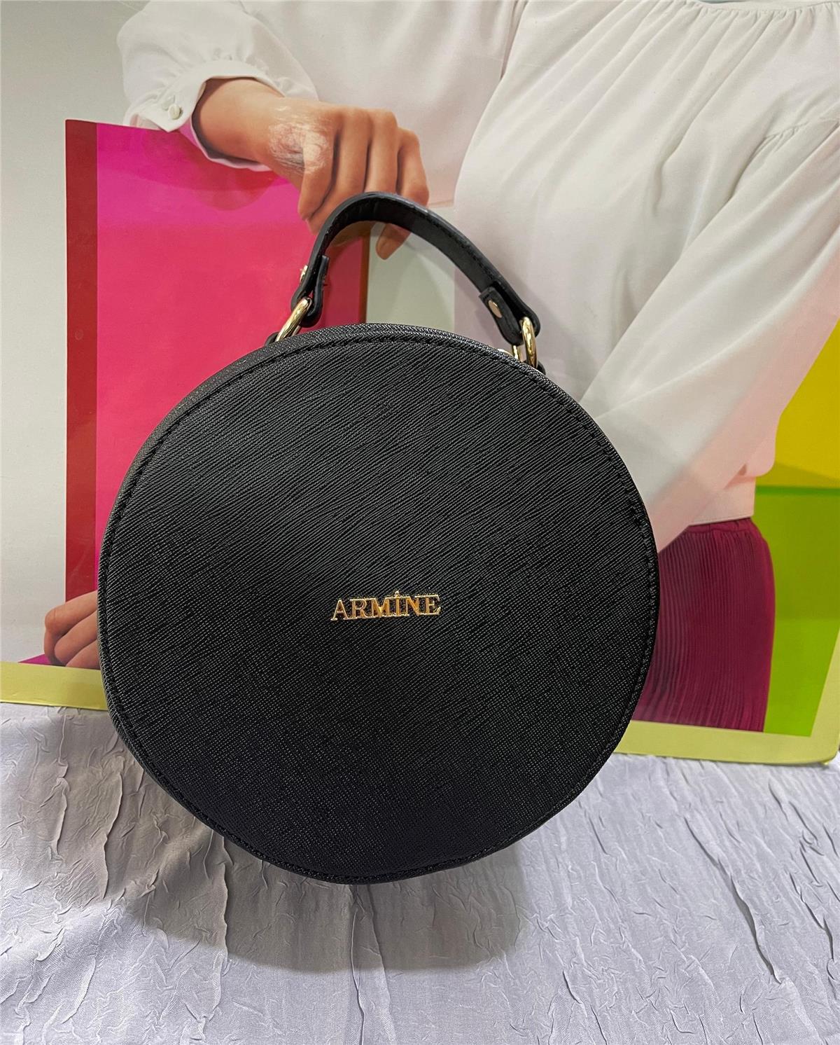 Armine 353 Bayan Çanta Siyah1