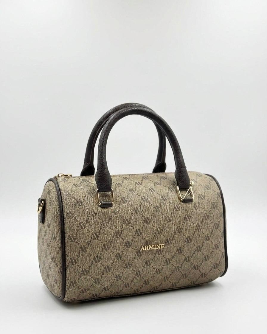 Armine 427 Bayan Çanta Vizon Noktalı