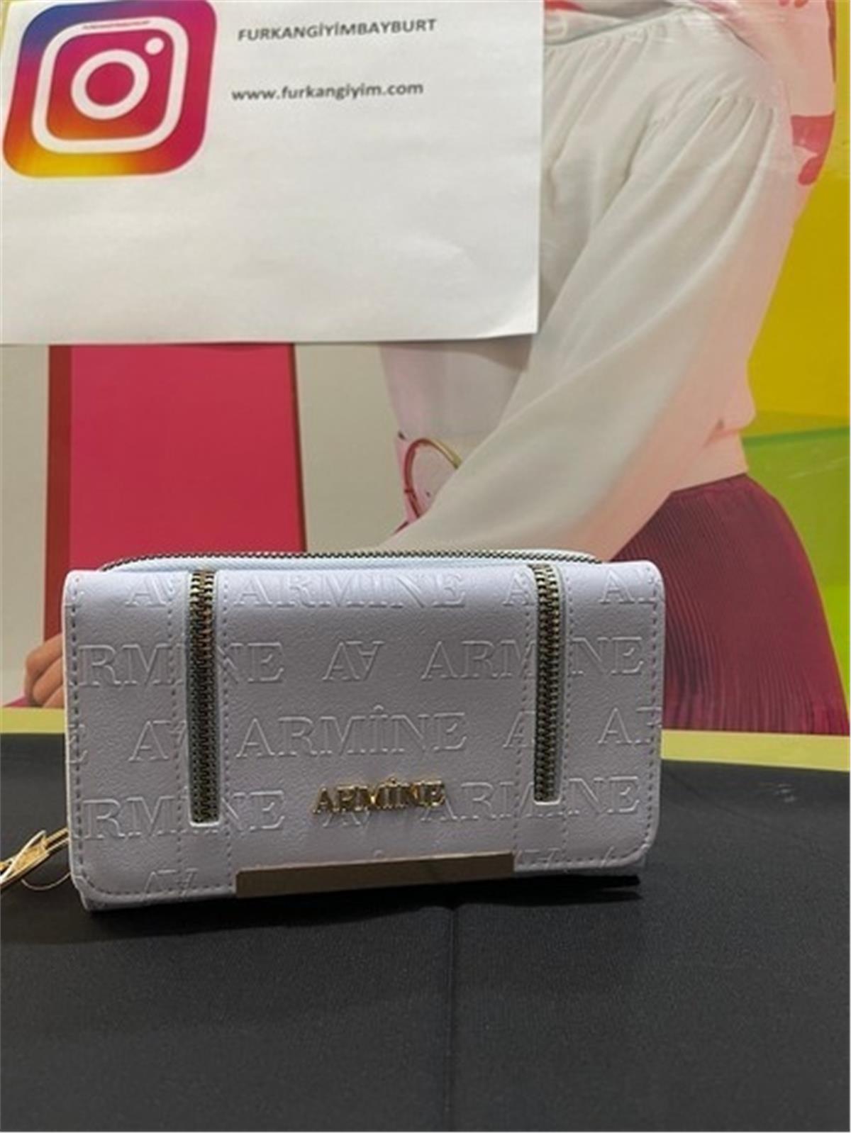 Armine C16 Lazer Kadın Cüzdan Buz Mavisi Lazer