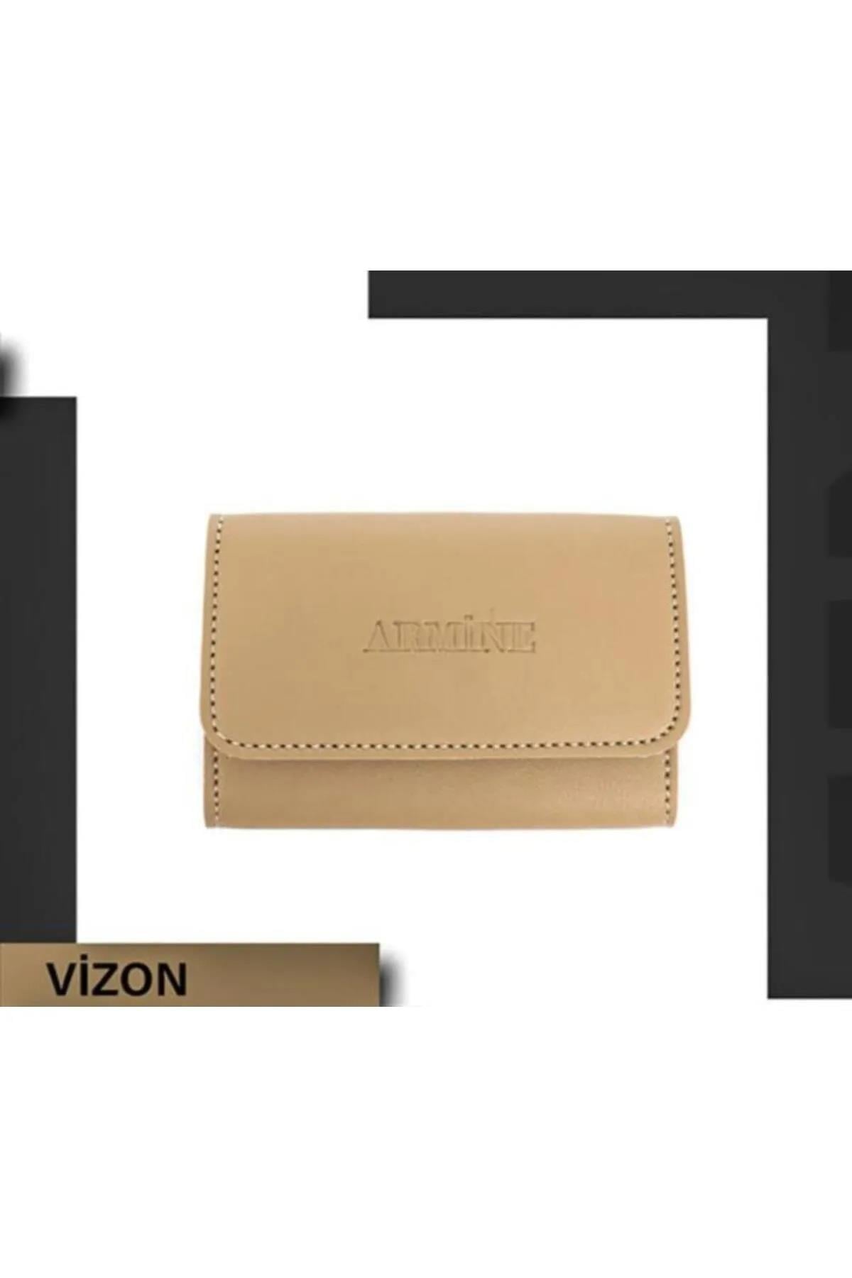 Armine C28 Kadın Kartlık Cüzdan Vizon