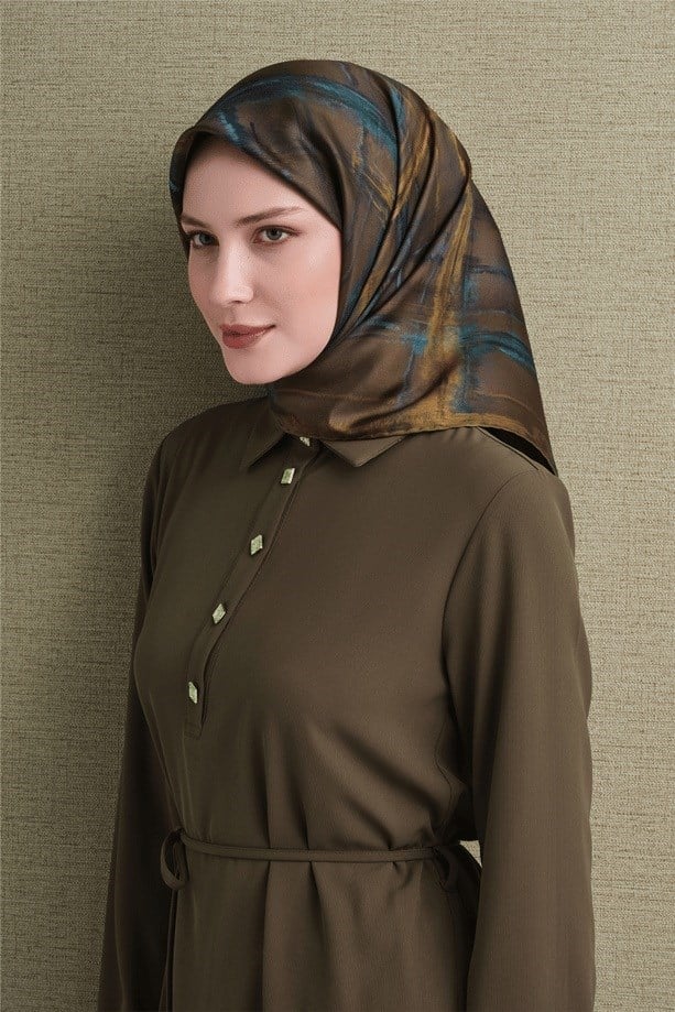 Armine Saf İpek  Eşarp 9602D 80