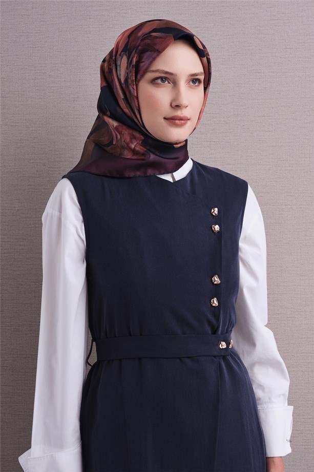 Armine Saf İpek  Eşarp 9611D 01