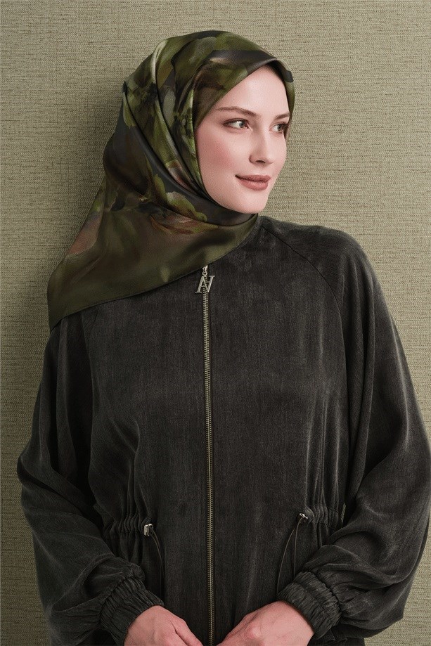 Armine Saf İpek  Eşarp 9611D 05