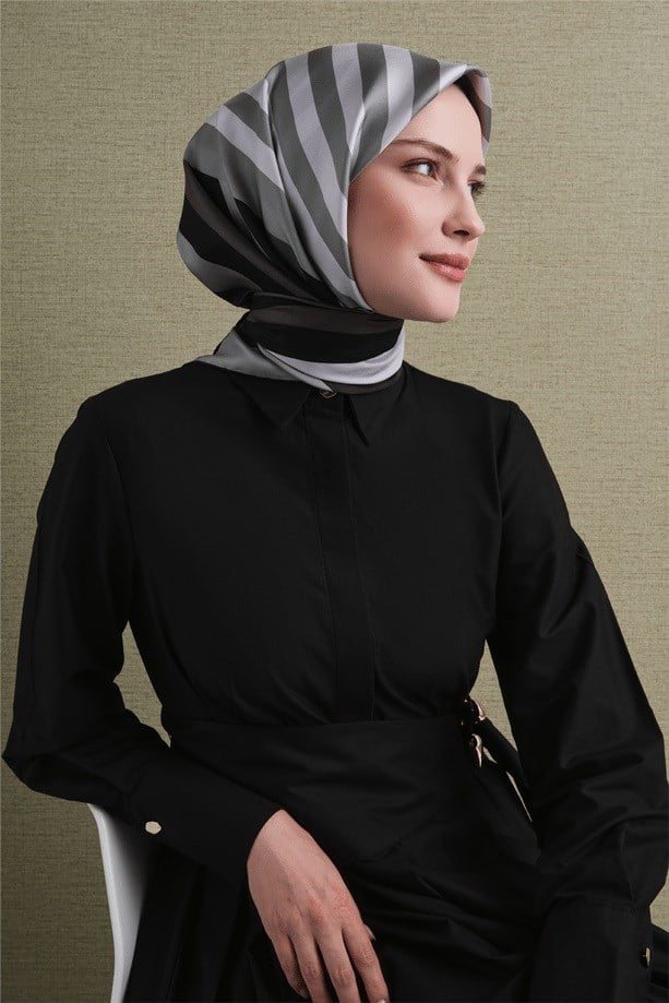 Armine Saf İpek  Eşarp 9615D 03