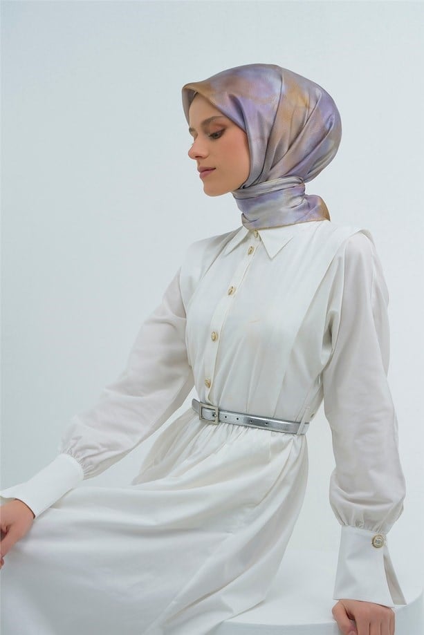 Armine Saf İpek Sura Eşarp 9501D 31