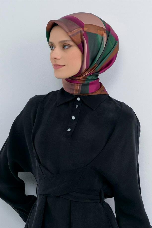 Armine Saf İpek Sura Eşarp 9510D 84