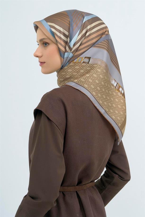 Armine Saf İpek Sura Eşarp 9521D 03